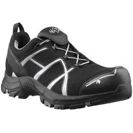 Haix Halbschuh schwarz/silber Black Eagle Safety 41.1 Low ESD, S1P, EU-Schuhgröße: 39