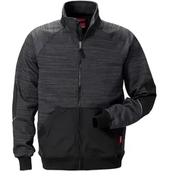 Sweatjacke "7052 SMP" - M - grau/schwarz