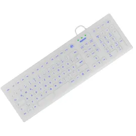 KeySonic KSK-8031INEL-WH (DE) Industrietastatur weiß