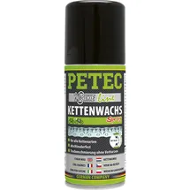 Petec Kettenwachs Spray 100ml Dry Lube Trockenschmierung