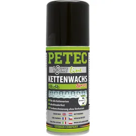 Petec Kettenwachs Spray 100ml Dry Lube Trockenschmierung