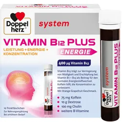 Doppelherz system VITAMIN B12 PLUS ENERGIE 10X25 ml Trinkampullen