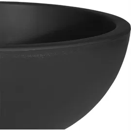 Spetebo Pflanzschale rund 39 x 39 x 10 cm Anthrazit