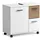 Schildmeyer Waschbeckenunterschrank Katta weiß matt/Akustikpaneel Optik, 65 x 32 x 60 cm