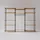ar shelving Regalsystem 235x185x35 cm Eiche