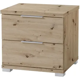 Die Möbelfundgrube Nachtschrank SMILLA 46 x 43 x 42 cm Eiche