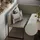 Vicco Eckbank, Kaschmir, Textil, Formgebogen, 120x50x120 cm,
