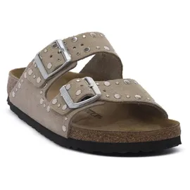 Birkenstock Arizona Rivet Border 1029390, Sandalen - Braun/Schwarz - 39