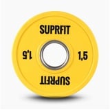 SF SUPRFIT Hantelscheiben Mini PU Bumper Plates, 1.5 kg, (1-tlg), Einzeln oder Paar