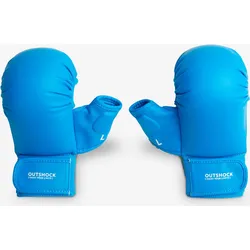 Karate-Handschuhe 900 blau S