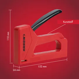 ARROW Handtacker JT21 für Feindrahtklammern 6 - 10 mm