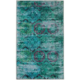 WECON HOME Badematte Beach Front Grün 60 x 100 cm