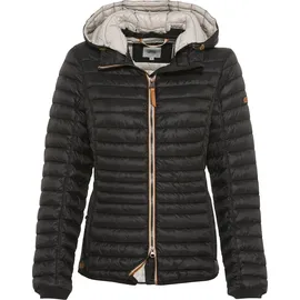 CAMEL ACTIVE Damen leichte Steppjacke mit Abnehmbarer Kapuze Schwarz womenswear-42