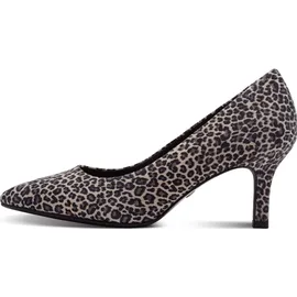 TAMARIS Damen Pumps mit Stilettoabsatz Leder, braun, 36 EU