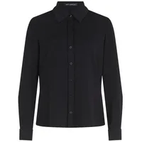 Betty Barclay Damen Hemdbluse mit Kragen Schwarz,42 - 42