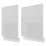 Feldmann-Wohnen Sockelblende Florence (Florence, 1 St), Front-, Korpusfarbe und Breite wählbar vollintegriert grifflos weiß 60 cm x 71 cm x 1 cm