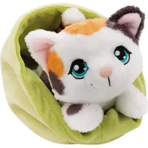 NICI Kuscheltier Katze gefleckt 0 - Braun/Grün/Weiß