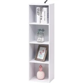 Woltu SK003ws4 Aktenregal 30x106x24 cm Weiß