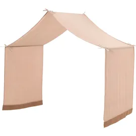 Home Affaire Hausbett HOME AFFAIRE "Eiche massiv geölt, Made in Europe, langlebige Qualität", braun (eiche natur geölt, eiche natur geölt, eiche natur geölt), B:97,5cm H:170cm L:207,5cm, Textilhimmel 100% Baumwolle, Betten, Liegefläche 90x200 cm, inkl.