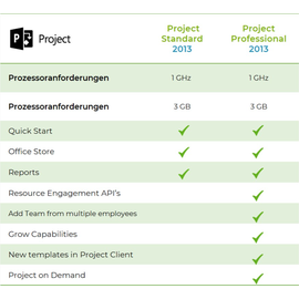 Microsoft Project Standard 2013 PKC DE Win