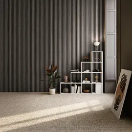 Tectake Akustikpaneel Sonic Wall Eiche grau 2 St. 60 x 120 x 2,1 cm