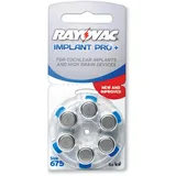 30x Rayovac Hörgerätebatterien 675 Cochlear Implantat Batterien 6'er Implant Pro