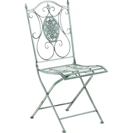 CLP Sibell Gartenstuhl 42 x 49 x 91,5 cm antik-grün 2er Set
