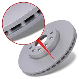 ATE Bremsscheibe Vorderachse Belüftet