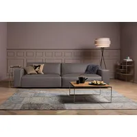 Big-Sofa MUSTERRING "LUCIA Mega Sofa, zeitlos, bequem, Breite 292cm", braun (fango puro), B:292cm H:81cm T:124cm, Flachgewebe FLORIS (100% Polyester);Flachgewebe VALMONT (60% Baumwolle/ 40% Leinen);Microfaser CRONA (100% Polyester), Sofas, Big-Sofa, in vielen Qualitäten und 4 unterschiedlichen Nähten, 3-Sitzer