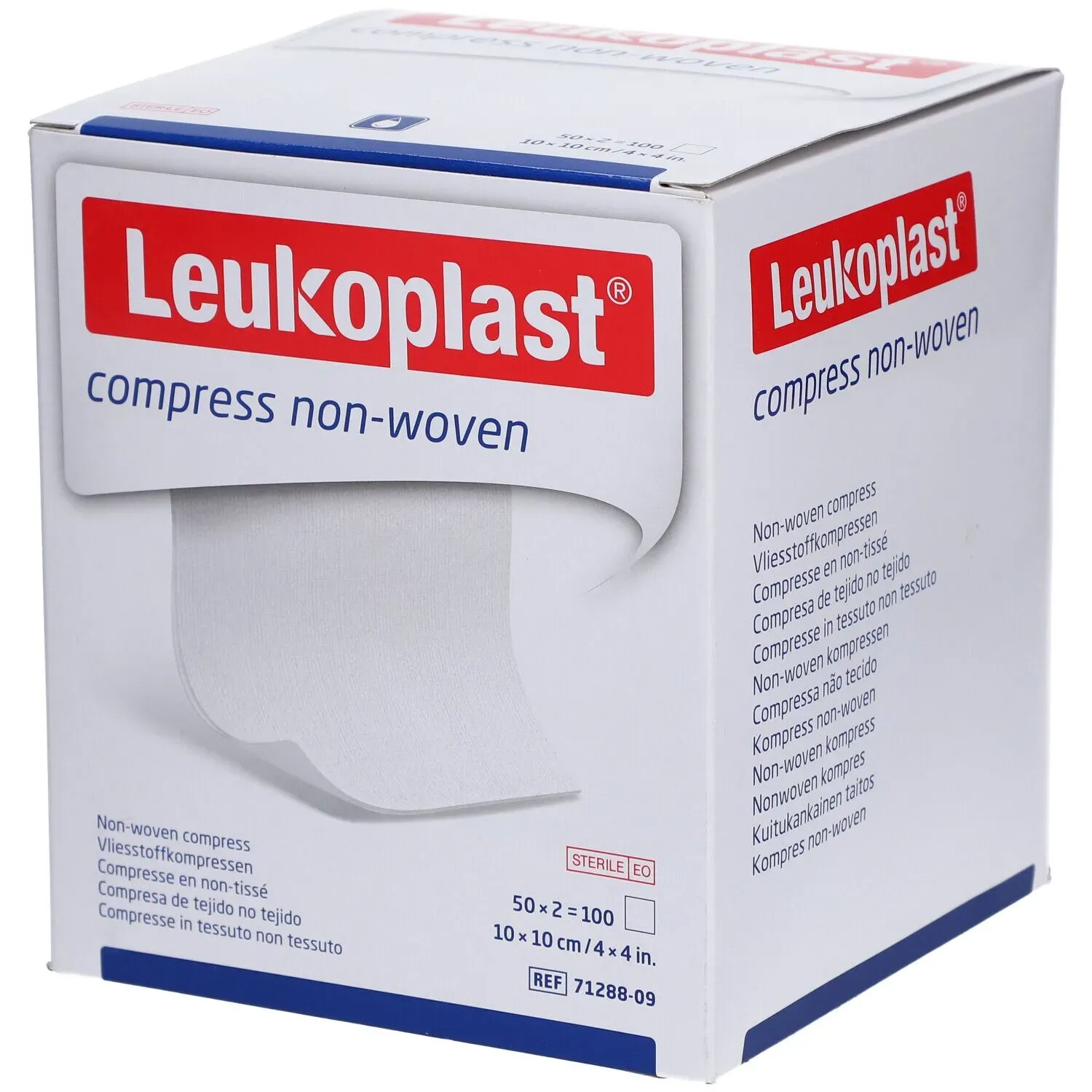 Leukoplast® Compress Non-Woven 10 cm x 10 cm 50x2 St Compressen