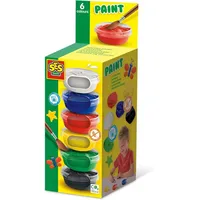 SES Plakatfarbe 6 St. 0,27 l mehrfarbig