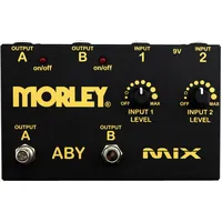 Morley ABY-MIX-G Gold Series mixer / splitter Effektgerät, Gold