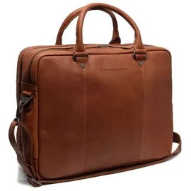 The Chesterfield Brand Wax Pull Up Aktentasche Leder 41 cm Laptopfach braun