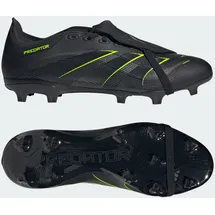 adidas Predator League Fold-Over Tongue FG/MG - Core black/carbon/lucid Lemon 46