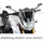 Ermax Naked-Bike-Scheibe Sport Acrylic durchsichtig Schwarz getönt für Motorrad
