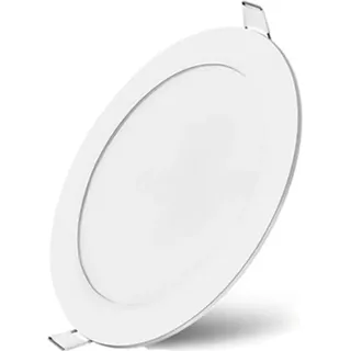 Braytron 9w LED Slim Einbauleuchte einbauspot slim Panel Rund Ø 145mm kaltweiß