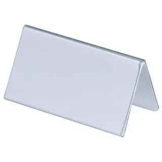 Durable Tischnamensschilder 8051-19 transparent 10,0 x 5,2 cm, 25 St.