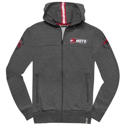 FC-Moto Effortless Zip Hoodie, grau, Größe S für Männer