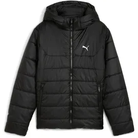 Puma Ess Hooded Padded Jacket 128 - schwarz - 128