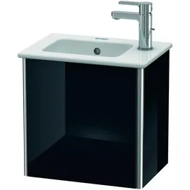 Duravit Waschtischunterschrank XSquare 41x28,9x40cm, wandhängend, T. re, sw hochglanz
