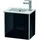 Duravit Waschtischunterschrank XSquare 41x28,9x40cm, wandhängend, T. re, sw hochglanz