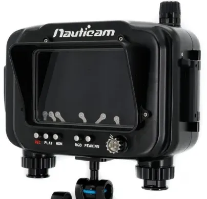 Nauticam Monitor Unterwassergehäuse für Atomos Ninja V - Nauticam Atomos Ninja V Housing for Atomos Ninja V 5 4Kp60 4:2:2 10-bit Reorder/Monitor/Player (excl. HDMI 2.0 cable)