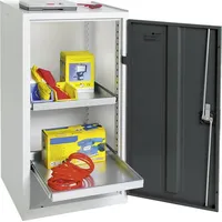 stumpf metall Werkzeug und Materialschrank 3000 RAL 7035/7016 2 Wannen