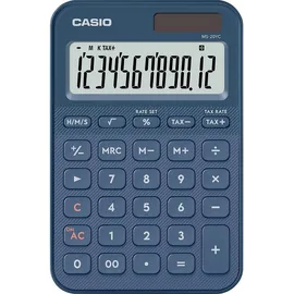 Casio Tischrechner Navy Blau