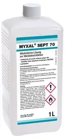 SEPT 70 Handdesinfektionsmittel parfümfrei, HACCP-konform 1L Hartflasche