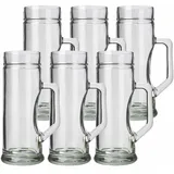 Stölzle Lausitz Premium Bierkrüge 6er Set transparent