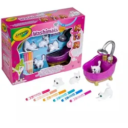 Kreativset: Waschbare Tierchen, Badewanne, Crayola Washimals