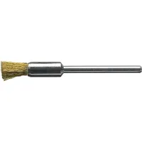 Lessmann Miniatur-Pinselbürste Messingdraht 0,10 mm, Bürsten-⌀ 5 mm