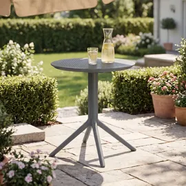 CLP Sky Gartentisch Ø 60 x 74 cm Dunkelgrau