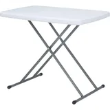 Floordirekt Klapptisch 75,5 x 49 x 4,1 cm Weiß